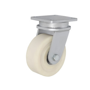 Heavy-duty casters 4-5 ton casters ultra-high load-bearing machinery and equipment MC nylon steel core PU forged steel caster - Product Image 1