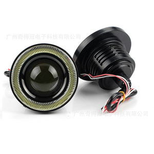 Luces antiniebla Cob Angel Eye de 3.5 pulgadas con lente LED, luz diurna tipo halo para automóvil, 6000 lm, 55 W, 12 V - Product Image 4