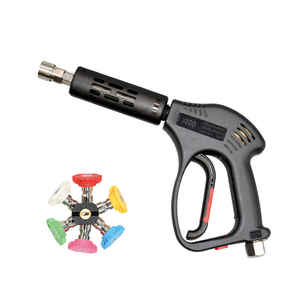 Pistola <span class=keywords><strong>de</strong></span> Agua <span class=keywords><strong>de</strong></span> Alta Presión con Sistema <span class=keywords><strong>de</strong></span> Boquillas <span class=keywords><strong>de</strong></span> Cambio Rápido Compatible con Cañones <span class=keywords><strong>de</strong></span> Espuma para Negocios <span class=keywords><strong>de</strong></span> <span class=keywords><strong>Lavado</strong></span> <span class=keywords><strong>de</strong></span> <span class=keywords><strong>Autos</strong></span> - Product Image 1