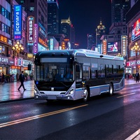 Mini-bus scolaire diesel TengLong 10-23 places, norme Euro 3, transmission manuelle, conduite à gauche, design compact, bus urbain