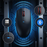 Souris optique USB sans fil M290 Mini 2,4 GHz double mode, 6 boutons, design ergonomique, pour jeux et bureau