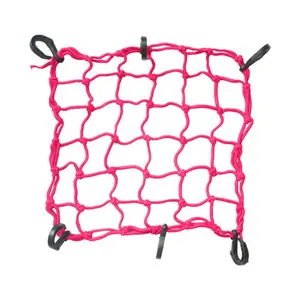 IRONDONKEY 30x30cm Accesorios para Motocicleta, Red de Sujeción para Casco, Red de Bolsillo, Red para Tanque de Combustible, Red para Objetos Pequeños de Bicicleta, Bolsa de Plástico Reforzada - Product Image 1