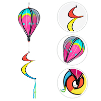 Offre Spéciale ballon à Air chaud vent Spinners carillon éolien jardin moulin à vent Spinner cinétique suspendu décor pour pelouse cour