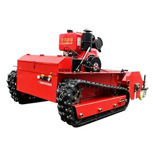 免费送货EPA制造RC拖拉机0转迷你拖拉机机器人气体迷你远程割草机智能汽油割草机