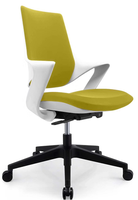 Chaise de bureau pivotante en cuir PU pour ordinateur de travailleur à dos moyen moderne de luxe confortable en vente de gros