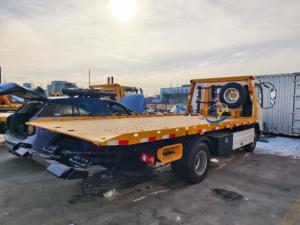 Camions de remorquage à plateau plat, conduite à droite, 5 tonnes, équipement de remorquage sous levier, pour le dépannage et le récupération de véhicules - Product Image 3