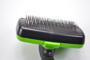 Pet Self-Cleaning Grooming Hair Remove Dematting <strong>Detangling</strong> Deshedding Slicker <strong>Brush</strong> for Dogs and Cats - Product Image 6