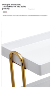 Carrello Speciale, Carrello Portaoggetti Mobile con Cassetti per Salone di Bellezza, Armadietto Portautensili per Tatuaggi e Unghie, Mobiletto per Soggiorno - Product Image 4