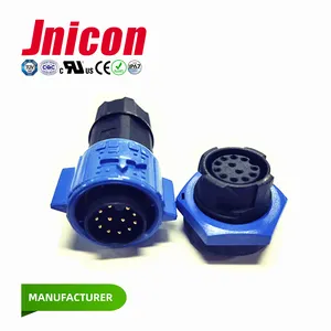 Hot Sale High Quality 12pin Power Cable Industrial Electrical Wire Ip67 Waterproof multi pin Connectors