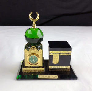 Torre da meca de vidro de cristal com o presente islâmico kaaba MH-G0479 - Product Image 1