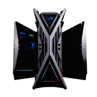 Ordinateur de jeu ASUS ROG Hyperion 701, PC de bureau personnalisé ASUS, AMD Ryzen9 9950X3D, 64 Go de RAM DDR5, RTX 5080, refroidissement par eau