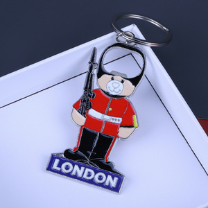 Llavero Metálico Personalizado de la Guardia Real de Londres con Abrebotellas, Regalo Promocional con Temática del Reino Unido - Product Image 3