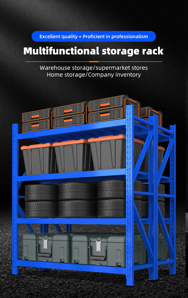 Heavy Duty 5-Tier Boltless Steel Shelving, Premium Quality Adjustable ...
