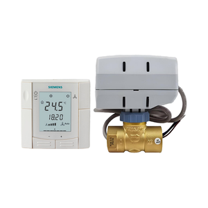 Siemens DN20 Thiết bị truyền động điện hai chiều van bi thép không gỉ STEM IP40 bảo vệ cho Kiểm soát nước AC230V đơn vị cuộn dây Quạt - Product Image 4