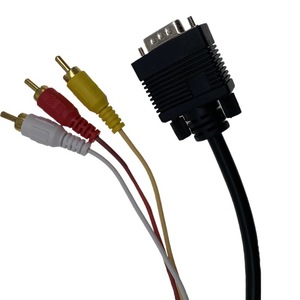 Vga To 3Rca <b>Cable</b> 1.5m Component Video Adapter For Tv Set Top Box Connection - Product Image 5