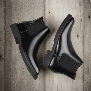 Zapatos de Vestir de Cuero Chelsea de Corte Medio Elegantes para Hombre Tallas Grandes, Oxfords con Cordones, Mocasines, Botas para Invierno, Verano y Primavera - Product Image 3