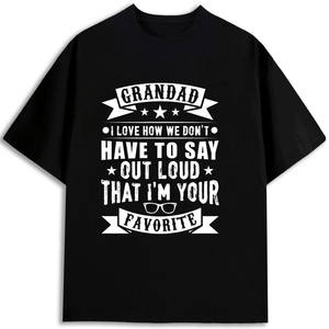 Camiseta de Hombre 100% Algodón, Corte Regular, Manga Corta, Estampada con Patrón, Antiencogimiento, Cuello Redondo, 180 g/m², Peso Pesado - Product Image 1