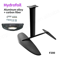 Prix de gros GY F200 Hydrofoil en aluminium et carbone 1850 cm² Planche de SUP polyvalente pour le surf en vague, noire, option logo personnalisé
