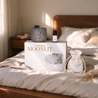 Diffuseur d'huiles essentielles en cristal Anji Newell, diffuseur d'air frais, pierre aromathérapeutique, coffret cadeau pour la maison, la chambre et l'hôtel