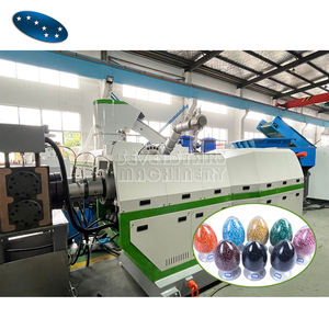 PP HDPE PC <span class=keywords><strong>PET</strong></span> PVC polystyrène EPS EVA produisant un moteur à granulés Machine de recyclage de granulateur compacteur à vis unique PLC - Product Image 2