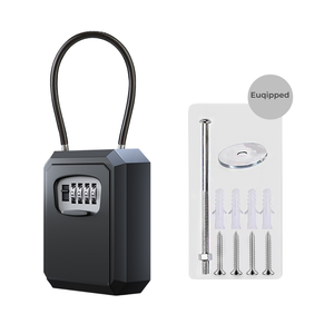 <span class=keywords><strong>Caja</strong></span> de <span class=keywords><strong>Seguridad</strong></span> para <span class=keywords><strong>Llaves</strong></span> con Montaje en Pared, <span class=keywords><strong>Caja</strong></span> de <span class=keywords><strong>Seguridad</strong></span> con Combinación de 4 Dígitos Reajustable para el Hogar, <span class=keywords><strong>Airbnb</strong></span> y Uso en Exteriores - Product Image 3