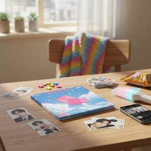 QWER's 1st Mini Album MANITO K-Pop Cartoon Poster <b>Folder</b> Poster Post <b>Card</b> Photo Book Electronic Publication - Product Image 3