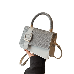 Sacs pour femmes de style coréen, sacs à bandoulière en cuir PU, sacs à bandoulière mignons pour femmes, sacs carrés en gros - Product Image 4