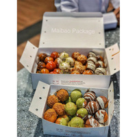 Boîtes d'emballage alimentaire personnalisées en papier pour le Ramadan, populaires pour les desserts arabes, les Lugaimat et les Logma, idéales pour les confiseries.