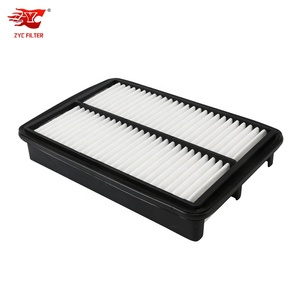 Xe Bộ lọc không khí giấy Carbon Bộ lọc không khí 28113-08000 cho Hyundai Kia Xe HEBEI phụ tùng phần Mercedes Benz w202 ECU 252*174*43/45 mét - Product Image 3