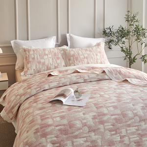 Juego de Colcha Jacquard de Lujo al por Mayor de Fábrica, <span class=keywords><strong>100</strong></span>% <span class=keywords><strong>Algodón</strong></span>, Certificado OEKO-TEX <span class=keywords><strong>100</strong></span>, 400 Hilos, con Logotipo Personalizado Bordado - Product Image 4