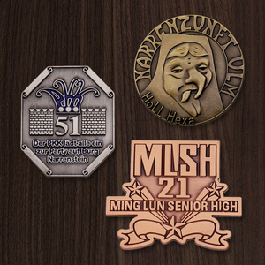 Personalizado Die Casting Metal esmalte Pin Vintage DIY raro recuerdo insignia broche para <span class=keywords><strong>ropa</strong></span> por <span class=keywords><strong>Guess</strong></span> - Product Image 1