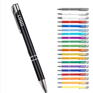 Regalo Promocional, Bolígrafos de Metal Baratos con Grabado Láser Personalizado, Bolígrafo Empresarial Personalizado con Logotipo - Product Image 1