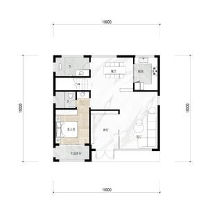 ที่กั้นห้องวิลล่าทำจากคอมโพสิตอเนกประสงค์มีคุณสมบัติกันเสียงและพื้นผิวที่ทันสมัย - Product Image 5