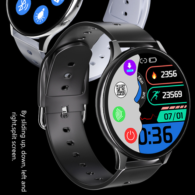 2022 Popular Gen6 Smart Watch Dial Call Round Full Touch Screen Heart Rate Sport IP68 Waterproof Smartwatch WS2 for Android IOS