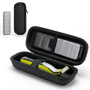 Étui de transport en EVA anti-rayures pour tondeuse à <span class=keywords><strong>barbe</strong></span> <span class=keywords><strong>Gillette</strong></span>, rasoir sans fil, logo personnalisé, sac à fermeture éclair imperméable - Product Image 1