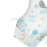 Bavoirs bébé jetables doux et antibactériens, personnalisés, imperméables, en sachet OPP, service OEM d'usine chinoise, coton uni mélangé, lot de 10 pour l'alimentation