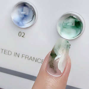 GEL de mármol transparente para salón de manicura, barniz de Gel UV LED, 15ml, <span class=keywords><strong>2022</strong></span> - Product Image 2