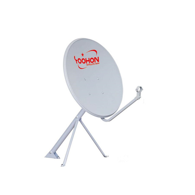 Factory Parabolic Satellite Dish Antenna TV Ku Band Steel 60cm Outdoor