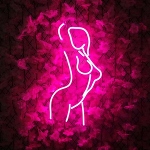 Mujer desnuda de señalización led de luz de neón de cartas - Product Image 2