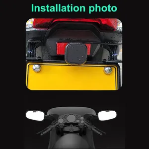 Motosikletler için su geçirmez kör nokta algılama sistemi geniş açı çok yönlü izleme cihazı GPS tabanlı <span class=keywords><strong>Alarm</strong></span> sistemi - Product Image 4