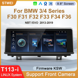 STWEI 2026 ผลิตภัณฑ์ใหม่ KSW จอ 8.8 นิ้ว ระบบ Linux สำหรับรถยนต์ BMW ซีรีส์ 3 4 รุ่น F30 F31 F32 F33 F36 เครื่องเล่นไร้สาย CarPlay Android Auto - Product Image 2