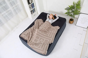 Colchón Inflable King Size Liao OEM Nuevo, Cómodo, para Camping, Plegable, con Sistema <span class=keywords><strong>Bip</strong></span> Rest, para Interior y Exterior - Product Image 6