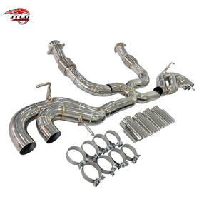 Sistema de escape <span class=keywords><strong>deportivo</strong></span> de acero inoxidable 304 de ajuste directo 2021-2024 <span class=keywords><strong>Chevy</strong></span> Corvette C8 Z51 tubos de escape mejorados - Product Image 4