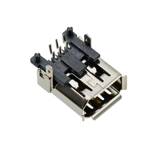 Usbrr SM 1394 6p nữ nối Dip SMT IEEE <span class=keywords><strong>FireWire</strong></span> 1394 6P jack cho Cn3 Encoder góc bên phải <span class=keywords><strong>USB</strong></span> servo động cơ kết nối - Product Image 2