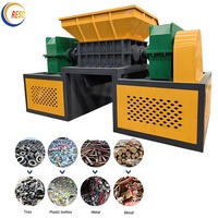 Équipement de broyage pour balles de paille et déchets plastiques, machine à broyer les pneus