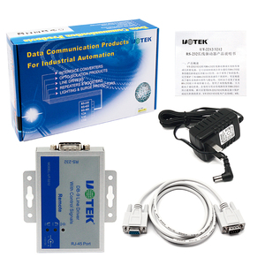 UOTEK Extensor Convertidor <span class=keywords><strong>RS232</strong></span> de 5 Puertos, Adaptador con Conector <span class=keywords><strong>DB9</strong></span>+RJ45, 300-115200bps, Full/Half Duplex, Alimentación 9-24VDC, UT-3212 - Product Image 6