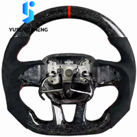 Volant personnalisé en fibre de carbone pour Dodge Charger Scat Pack Rt Challenger Durango Hellcat SRT SRT8 Chargeur Accessoires
