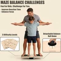 Planche inclinée réglable en contreplaqué à 5 angles pour étirement des mollets avec repose-pieds, barre de maintien de la voûte plantaire et poignée pliable pour la maison et la salle de sport