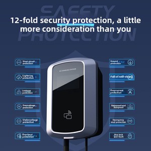 Tiêu chuẩn Châu Âu 27kw AC Loại năng lượng mới xe điện sạc đống treo tường cho BYD sản xuất Trạm Sạc - Product Image 5