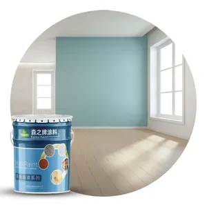 Cat Asia ramah lingkungan tahan air cairan kimia akrilik eksterior emulsi lapisan lateks untuk warna dinding rumah
